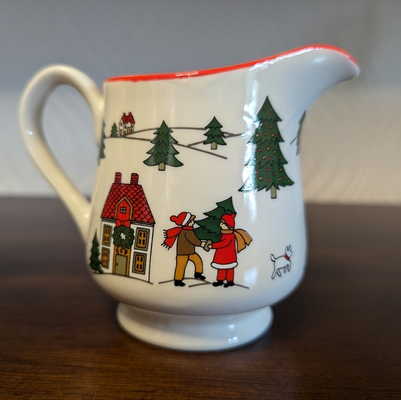 Vintage 1980s Fine China Of Japan Sugar & Cream Serving Set - Picture 4 of 12